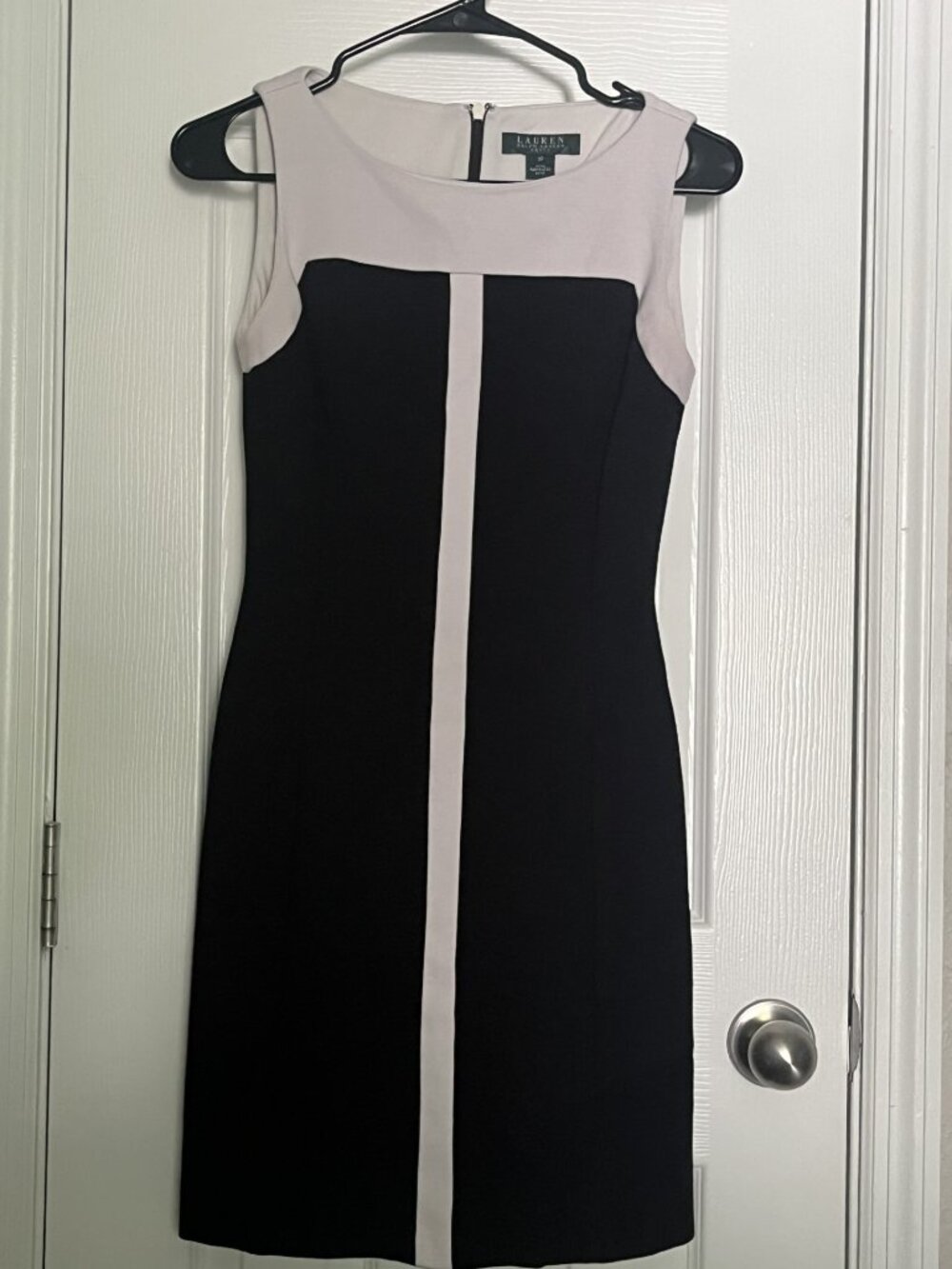 Calvin Klein Black and White Dress Size 2P